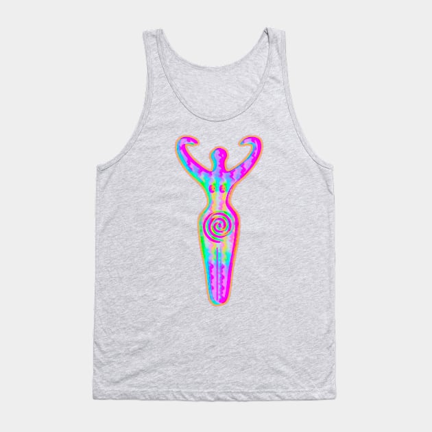 Spiral goddess Tank Top by indusdreaming